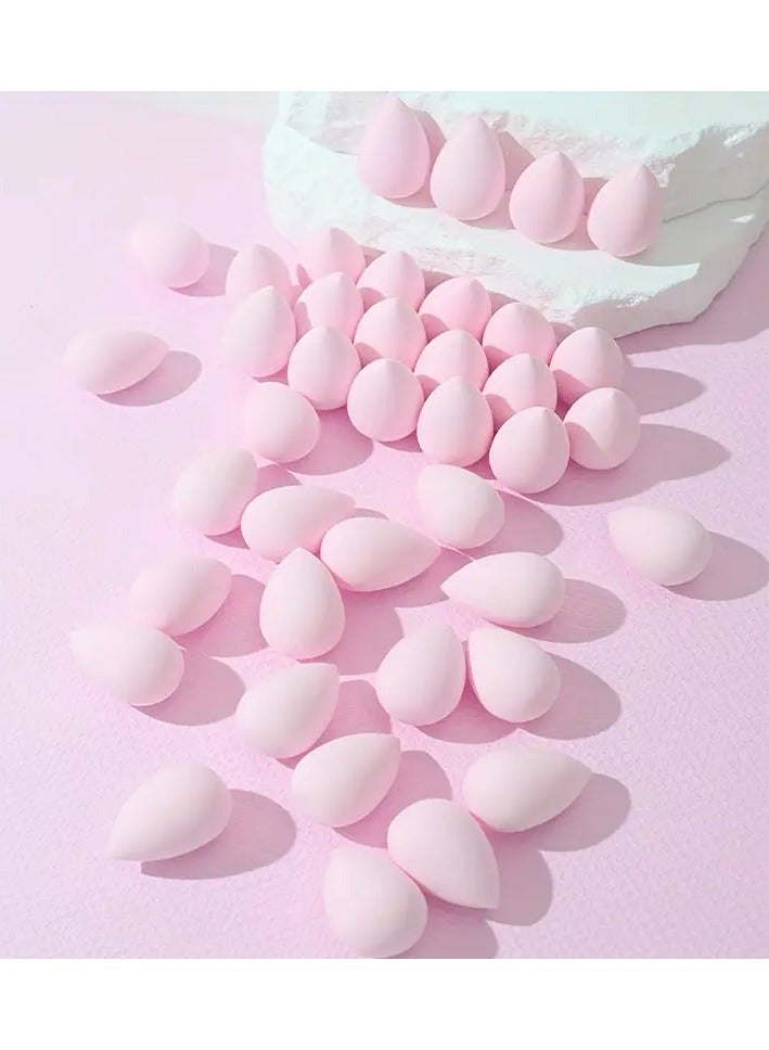 Ucanbe 40pcs Mini Makeup Sponges with Storage Tank - Multicolor Beauty Blenders for Liquid, Cream & Powder Foundation, Non-Latex, Damp & Dry Use, Suitable for All Skin Types  - Image 4