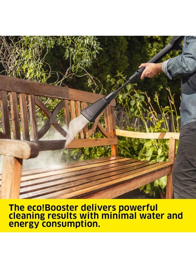 KARCHER K 4 WCM Flex Eco!Booster Pressure Washer, 130 Bar, 1800W – Powerful Water-Cooled Induction Motor, 8m PremiumFlex Hose, Eco!Booster & Dirt Blaster Lances - Image 4