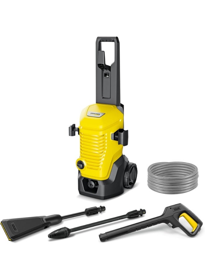 KARCHER K 4 WCM Flex Eco!Booster Pressure Washer, 130 Bar, 1800W – Powerful Water-Cooled Induction Motor, 8m PremiumFlex Hose, Eco!Booster & Dirt Blaster Lances - Image 1