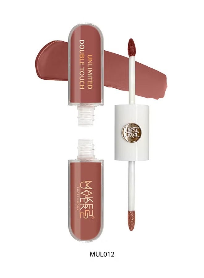 ميك اوفر22 ملمع شفاه مزدوج اللمس غير محدود MUL012 - Image 1