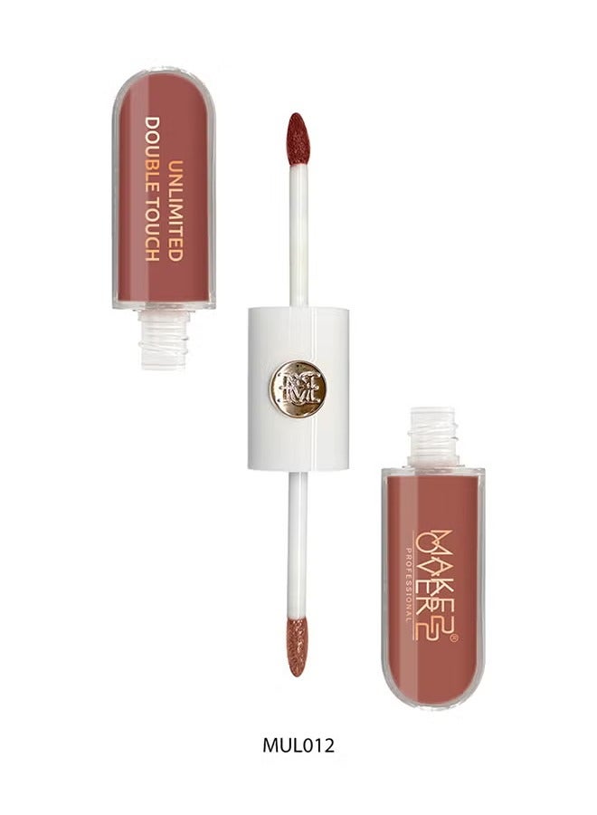 ميك اوفر22 ملمع شفاه مزدوج اللمس غير محدود MUL012 - Image 2