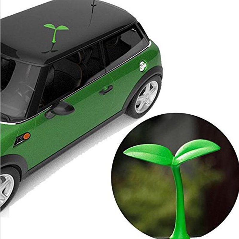 acdiac Car Sprout Roof Decoration for Car Top,Bean Sprout Decals for Hood Or Trunk Lid,Fun Green Grass Car Exterior Stickers Decor(Bean Sprouts) - Image 3