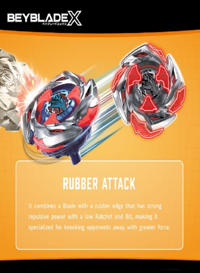 BEYBLADE X Beyblade X UX-11 Starter Impact Drake - Image 3