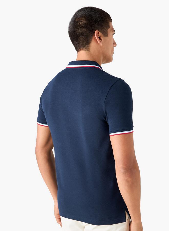 Splash FAV Logo Embroidered Polo T-shirt - Image 3