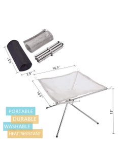 Generic Folding bonfire rack 42x42x34cm  - Image 3