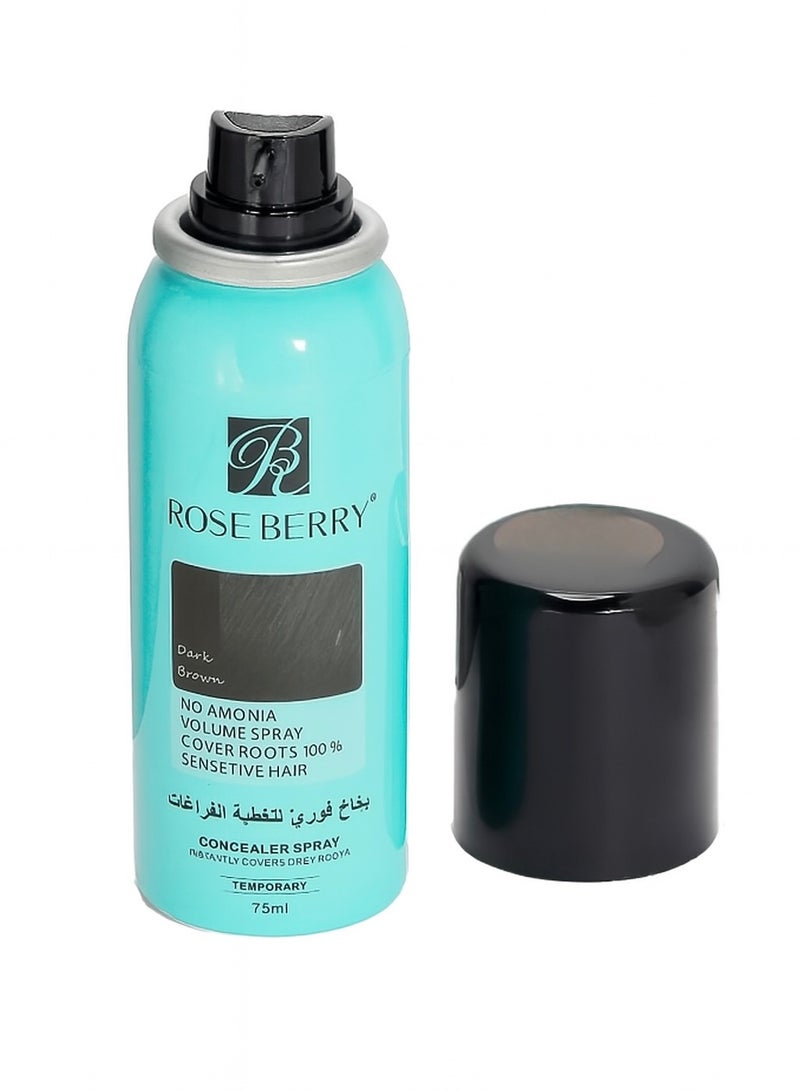 بخاخ إخفاء العيوب يغطي الجذور الرمادية على الفور