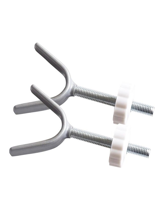 2Pcs Baby Gate Y Threaded Spindle Rods for Pressure Mounted Baby and Pet Safety Gates Baby Tension Gate Extender - Image 1