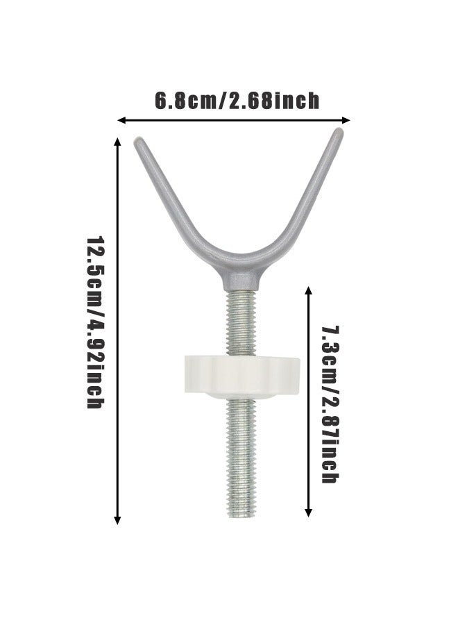 2Pcs Baby Gate Y Threaded Spindle Rods for Pressure Mounted Baby and Pet Safety Gates Baby Tension Gate Extender - Image 2