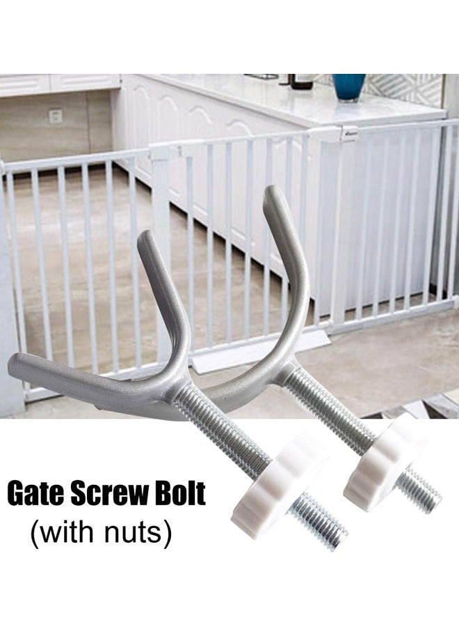 2Pcs Baby Gate Y Threaded Spindle Rods for Pressure Mounted Baby and Pet Safety Gates Baby Tension Gate Extender - Image 3