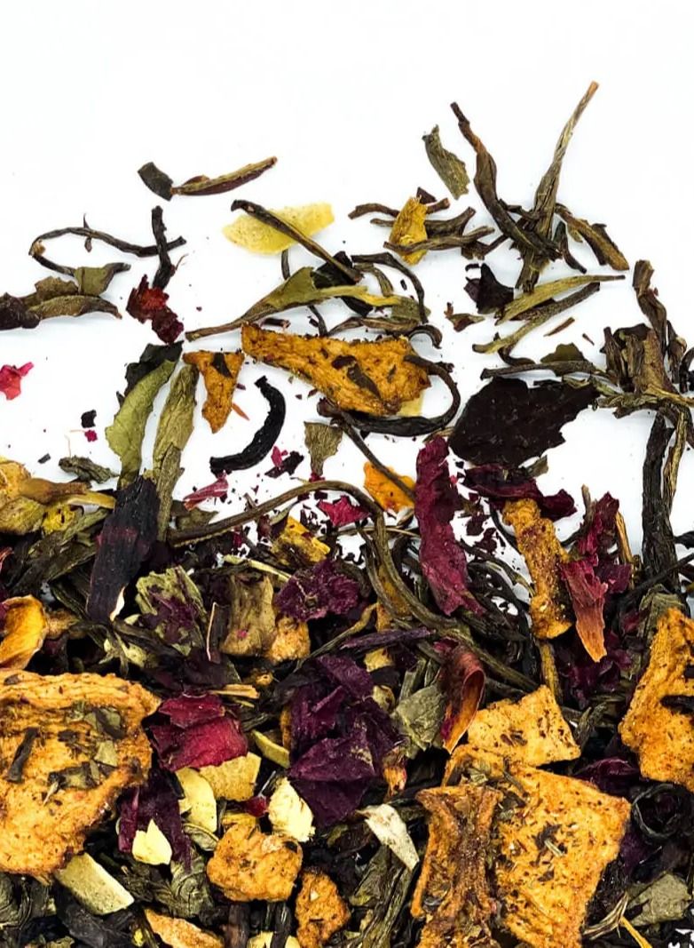 Tealand سوربيه كريمة الشاي الأبيض المهدئ الخالص المريح قليل الكافيين براعم الشاي الكاملة الفائقة - Image 1