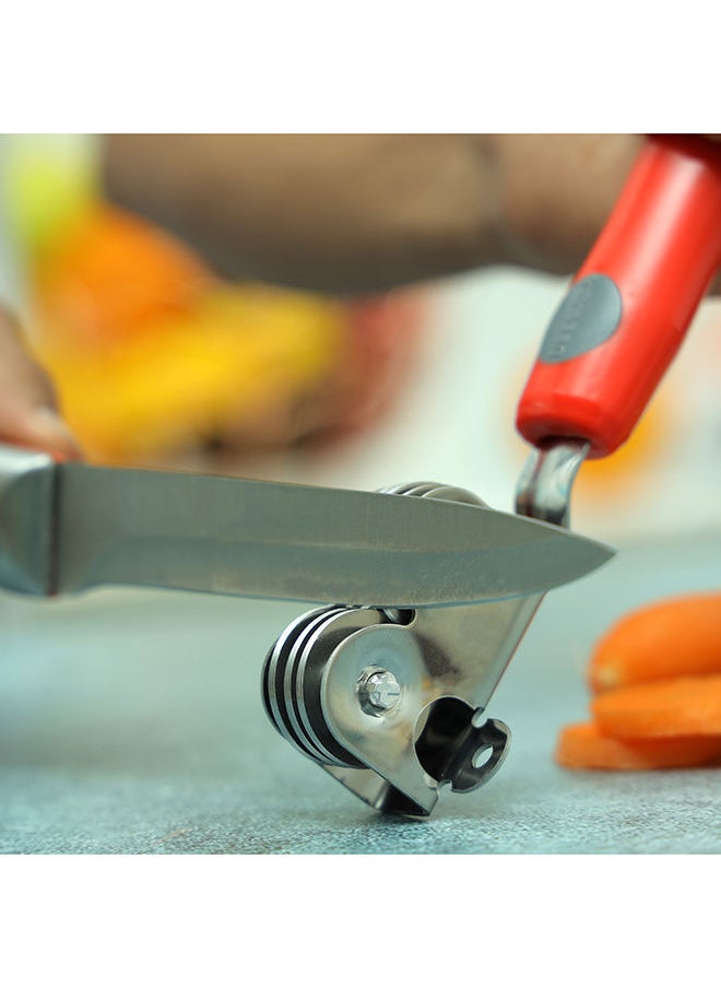 DELCASA DELCASA Sharpener Stainless Steel with PP Handle DC2501  - Image 5