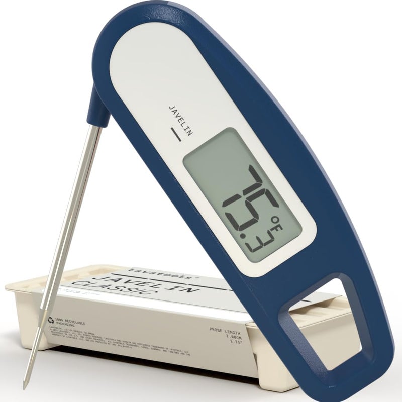 Lavatools PT12 Javelin Digital Instant Read Meat Thermometer for Kitchen, Food Cooking, Grill, BBQ, Smoker, Candy, Home Brewing, Coffee, and Oil Deep Frying - Image 1