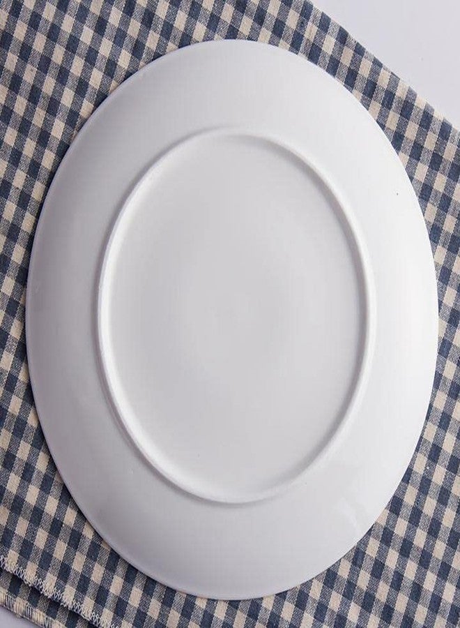 MBBITL Ceramic Plates Set of 3, Round Dessert Salad Plates, 7 Inches Small Dinner Plates for Dessert Appetizer Pasta Cake - Image 4