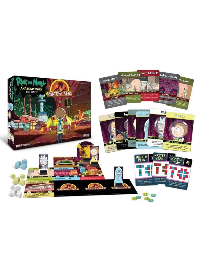 CRYPTOZOIC ENTERTAINMENT Rick And Morty Anatomy Park Game 180 Months To 1188 Months - Image 3