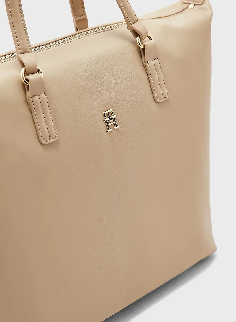 TOMMY HILFIGER Poppy Top Handle Tote Bag