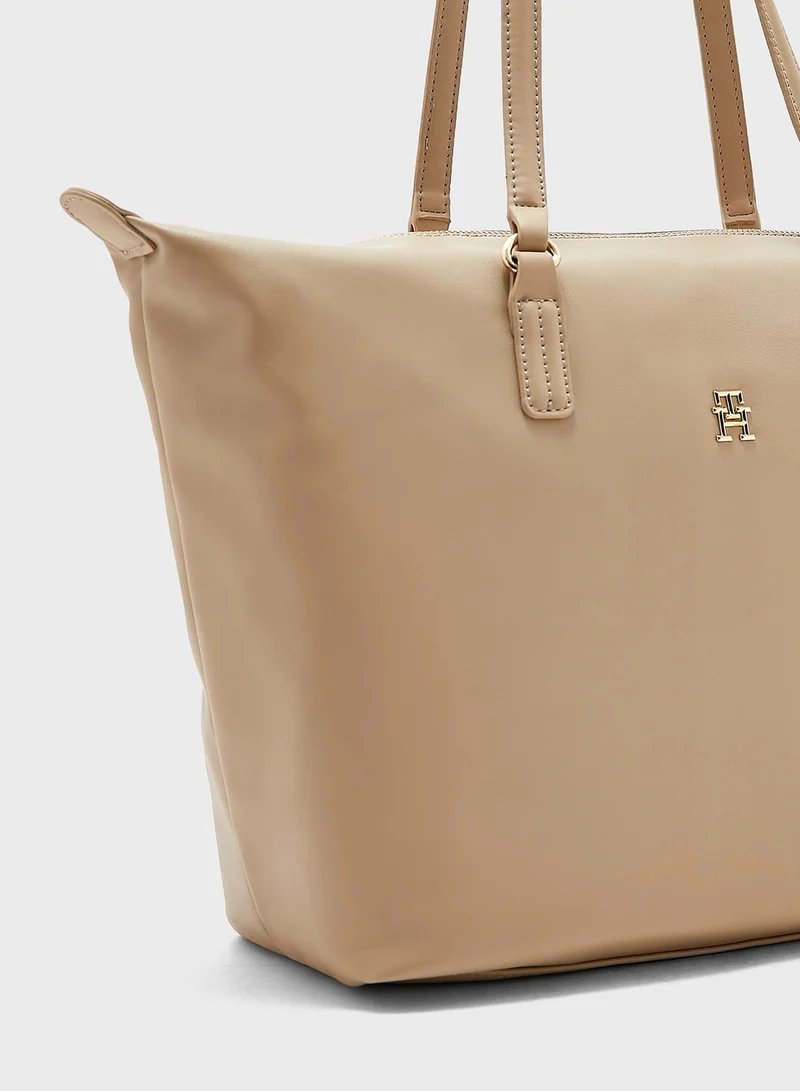 TOMMY HILFIGER Poppy Top Handle Tote Bag