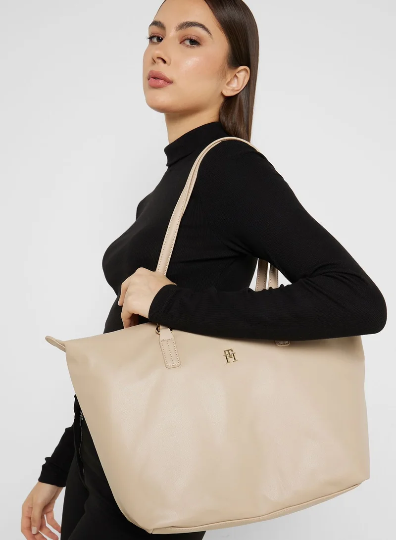 TOMMY HILFIGER Poppy Top Handle Tote Bag