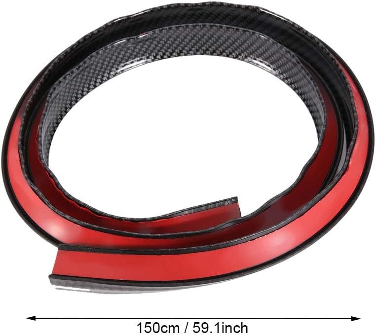 comfrt Universal Fender Guard Strips, Car Wheel Arch Eyebrow Anti Scratch Rubber Anti Scratch Pad for Car Protector and Decoration - Image 3