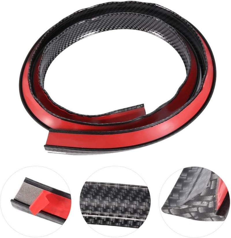 comfrt Universal Fender Guard Strips, Car Wheel Arch Eyebrow Anti Scratch Rubber Anti Scratch Pad for Car Protector and Decoration - Image 4