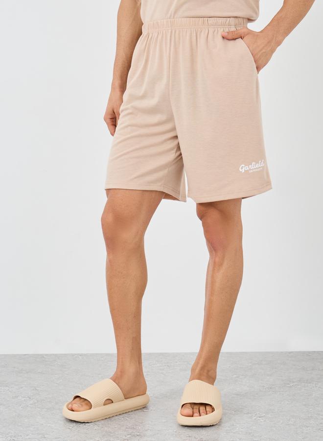 Styli Garfeild Graphic Print Short Sleeve T-Shirt and Shorts Set - Image 5