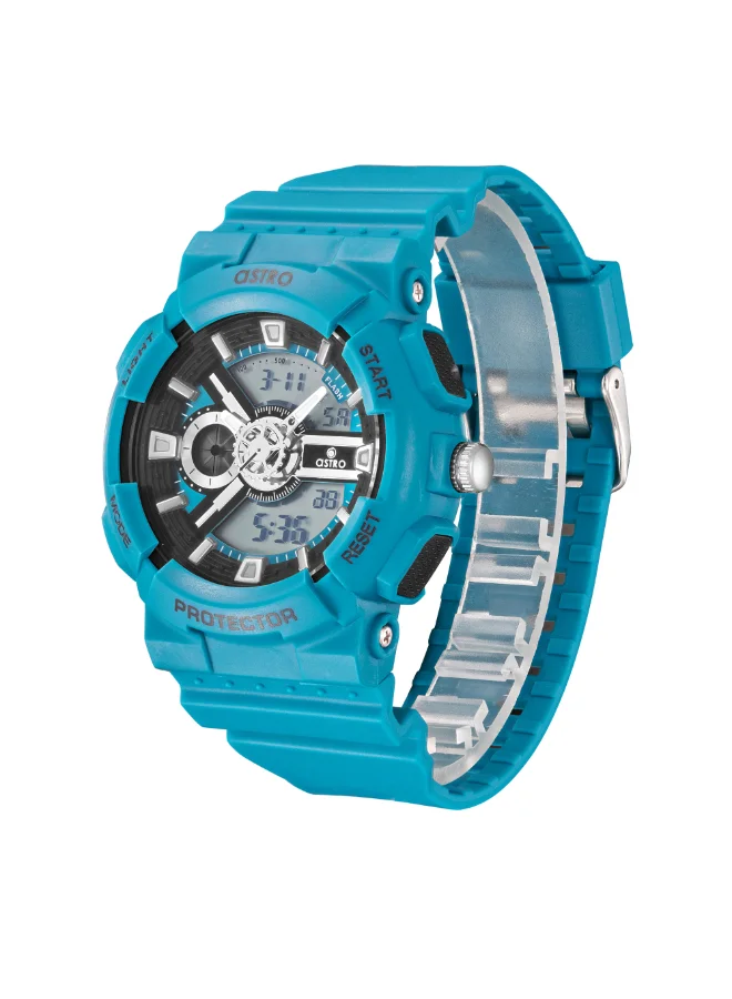 أسترو Kids Polyurethane Analog-Digital Watch A24807-PPJJ - 48 mm