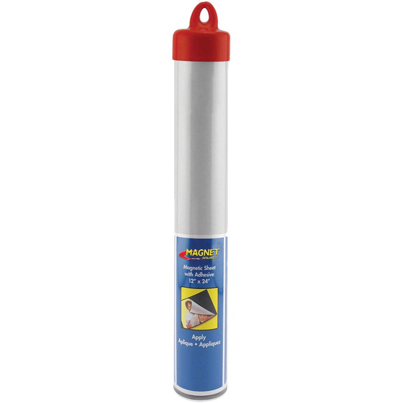 Master Magnetics Flexible Magnet Sheet with Adhesive - 12" Wide, 24" Long, 08504 - Image 4