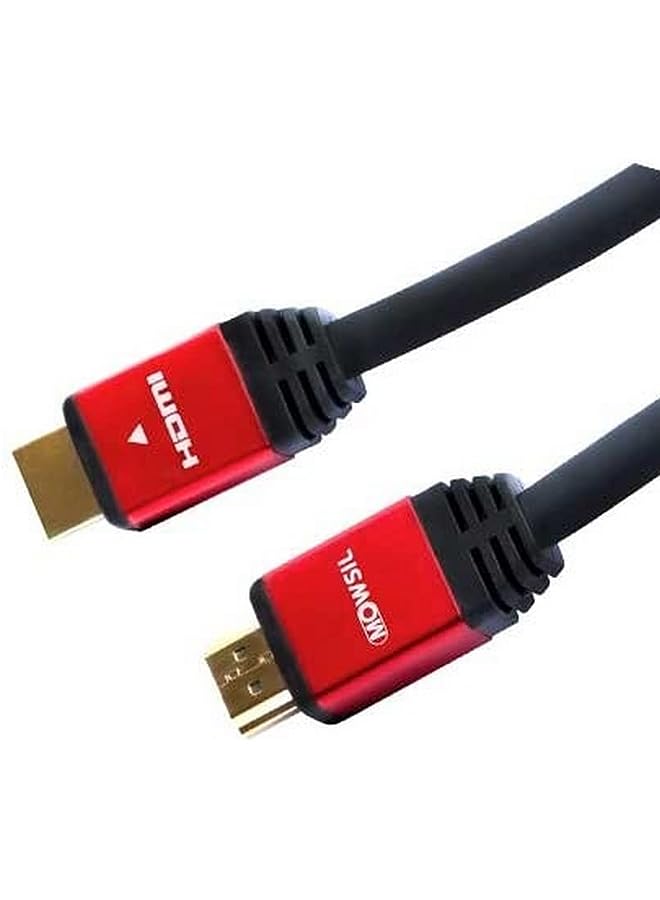 MOWSIL 4K Support High Speed HDMI 1.4V Cable, 15 Meters Length, Grey