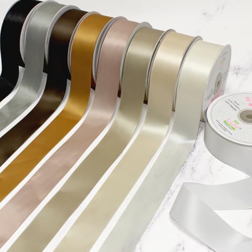 LUV RIBBONS Creative Ideas Satin Single Face 1.5" Inch Ribbon x 50 Yards,for Gift Wrapping Crafts Wedding Decoration Bows Bouquet Floral Arrangement - Image 4
