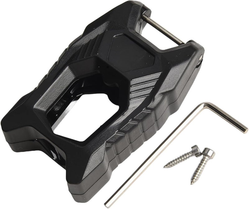 Key Shell Holder Case for Can-Am Ryker 600 900 Sport Rally Black Plastic Key Cover with Convenient Hole for Attachment on Road Motorcycles - Image 1
