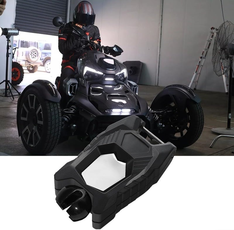 Key Shell Holder Case for Can-Am Ryker 600 900 Sport Rally Black Plastic Key Cover with Convenient Hole for Attachment on Road Motorcycles - Image 4