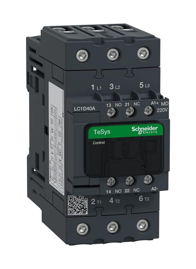 Schneider Schneider LC1D40AMD Contactor 3P 220VDC 