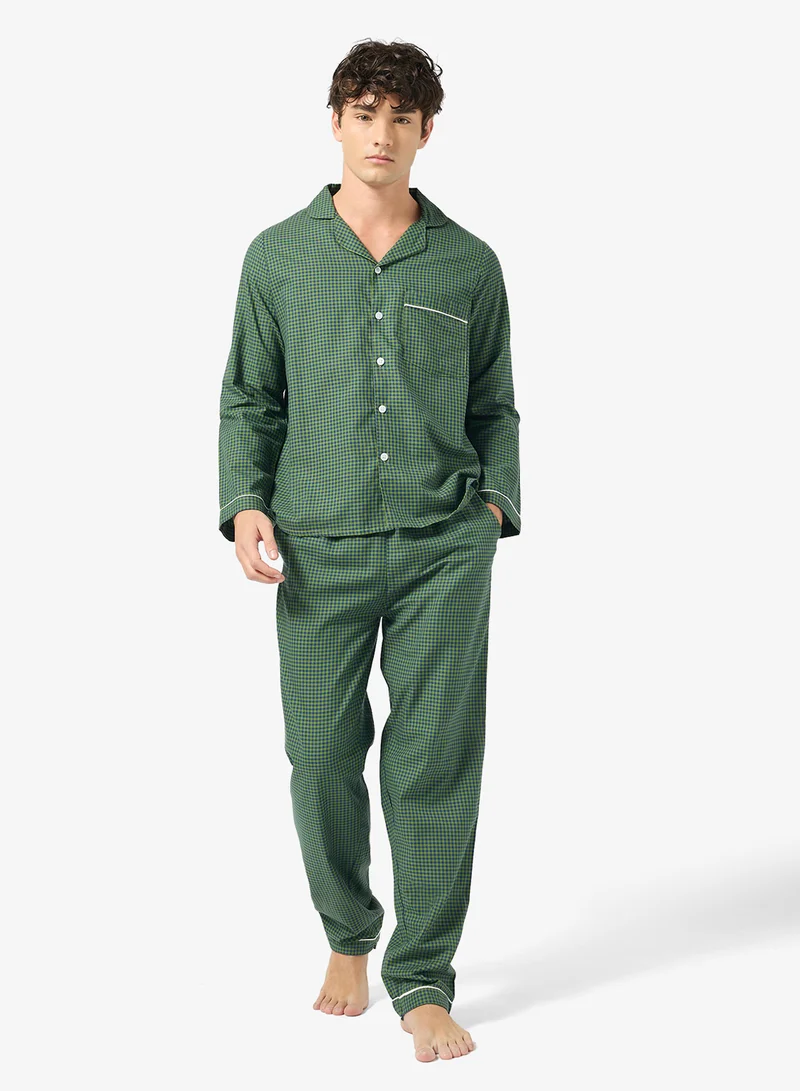 Nightwear Shirt & Pants Set