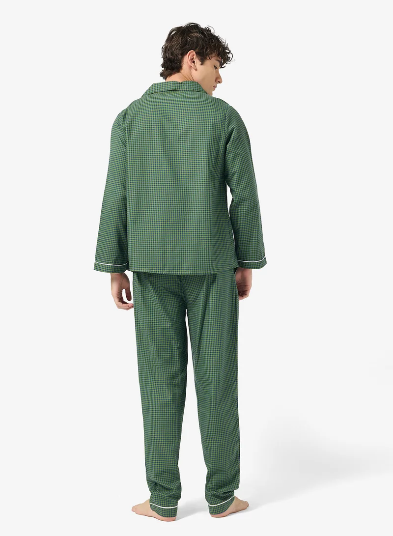 Seventy Five Nightwear Shirt & Pants Set