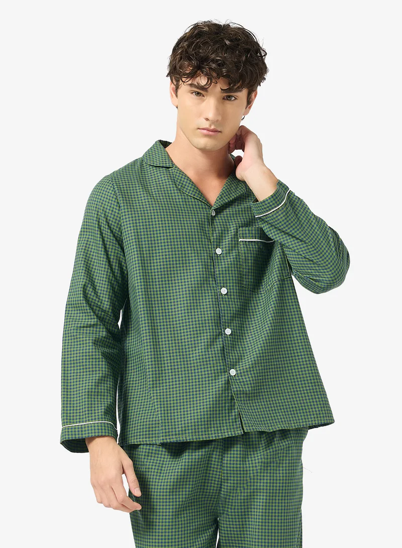 Seventy Five Nightwear Shirt & Pants Set