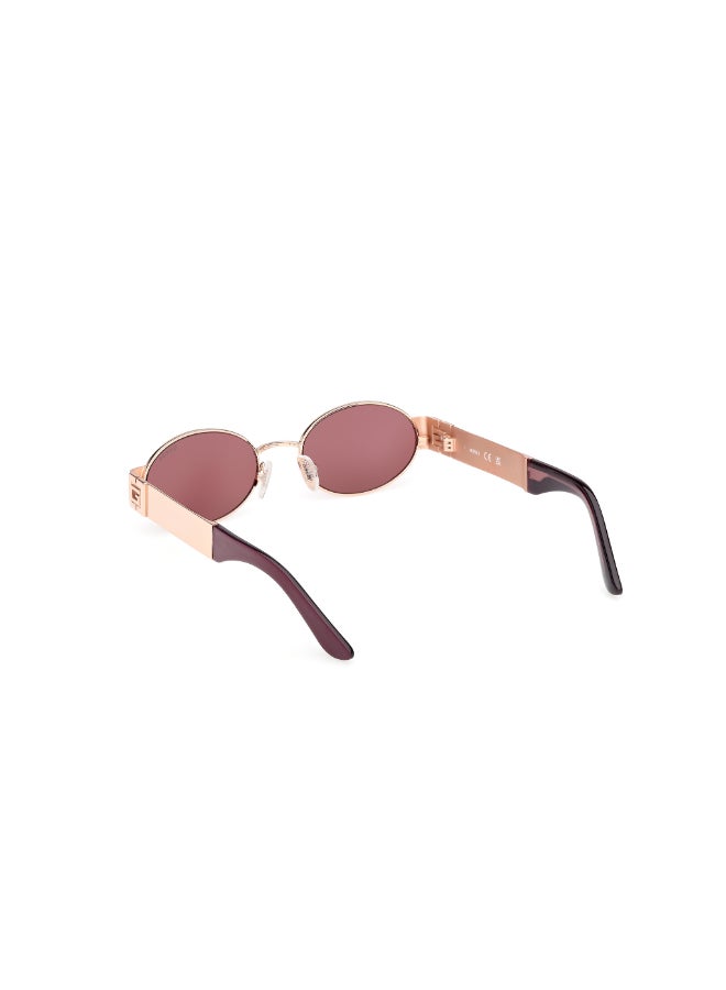 GUESS FULL RIM UV PROTECTION GUESS PLASTIC SUNGLASSES GU00261-H52N52 - Image 3