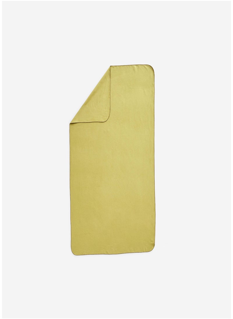 NABAIJI NABAIJI by DECATHLON, Microfibre Towel Size L 80x130 cm Lightweight & Quick-Dry Olive  - Image 3