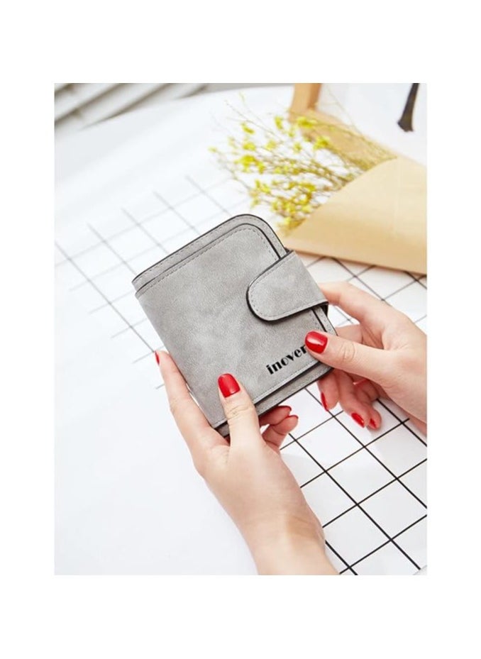 Women's Vegan Leather Tri-fold Fashion Card Coin Holder Small Wallet - pzsku/ZEB7C61A055836AB80BFCZ/45/_/1732945042/15eb7afd-da93-4fad-a136-805677913033