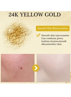 AuQuest 24k Gold Niacinamide Essence Serum Brighten Skin Anti Aging Hydrating and Moisturizing Gold Niacinamide Serum Soothing and Hydrating Skin Optimizing Treatment Essence Serum 15ml  - Image 4