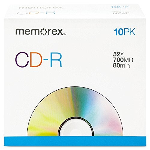 Memorex 700MB 52x CD-R (10 -Pack) - Image 1