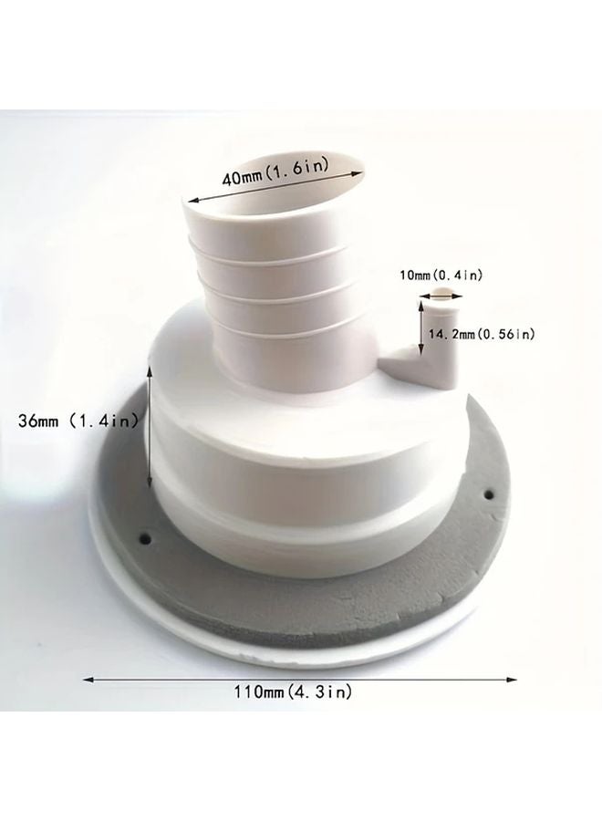Black RV Water Inlet Gravity Fill Port with Lock and 2 Keys for Campers Trailers Boats - Image 5