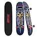 VOYAGER Tony Hawk 31 inch Skateboard Tony Hawk Signature Series 2 9ply Maple Deck Skateboard for Cruising Carving Tricks and Downhill DaggerCrossSkull - Image 3