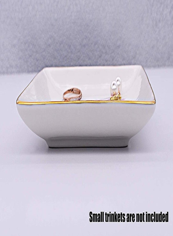 Topthink Gift for Sister,Best Friends-Aunt Announcement-Aunt to Be-New Aunty-Pregnancy Announcement Idea-The One Where You Become an Auntie-Ceramic Jewelry Holder Ring Dish Trinket Box Tray-Friends TV Show - Image 4