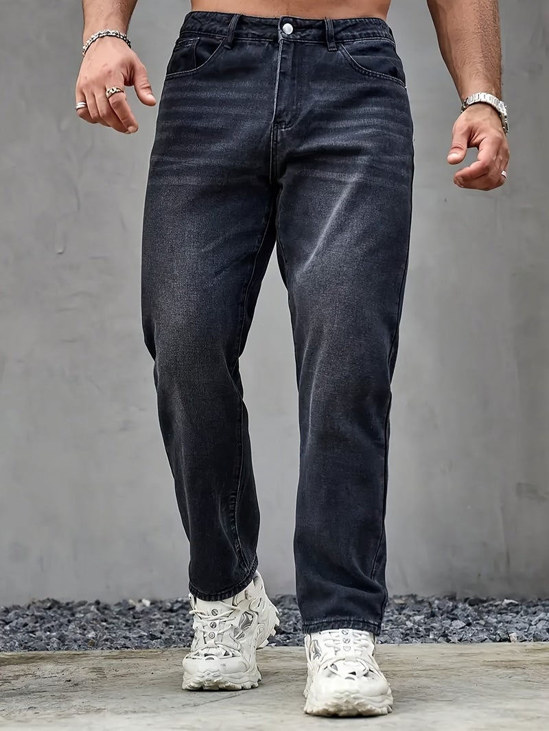 Men's Fashion Casual Jeans - Image 5