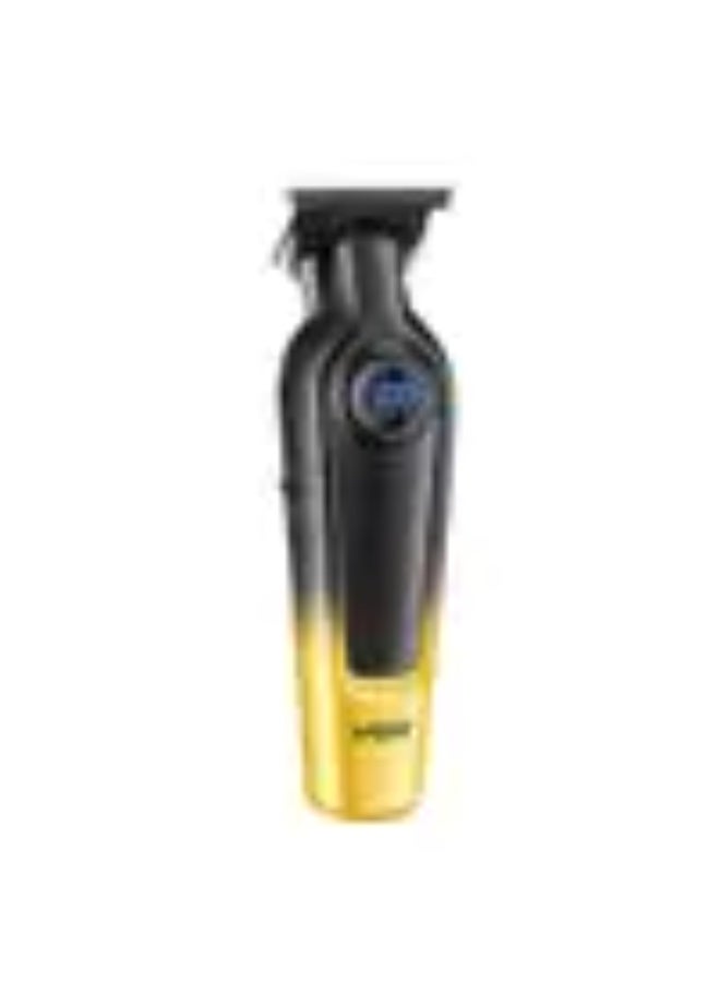 VGR V-996 Professional Hair Trimmer, Digital Display, Rechargeable, Black with Turquoise and Yellow Color Options - Image 3