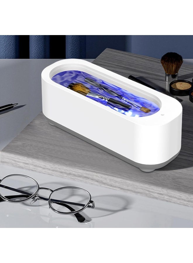Kimaya Ultrasonic Cleaner Portable Glasses Cleaner Machine Jewellery Cleaning Ultrasonic Cleaner for Glasses, Watches, Earrings, Rings, Necklaces, Coins, Makeup Brush - Image 5