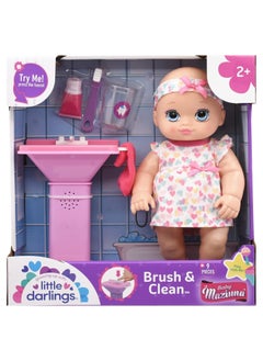 Little Darlings Brush & Clean 10" Doll with Accessories