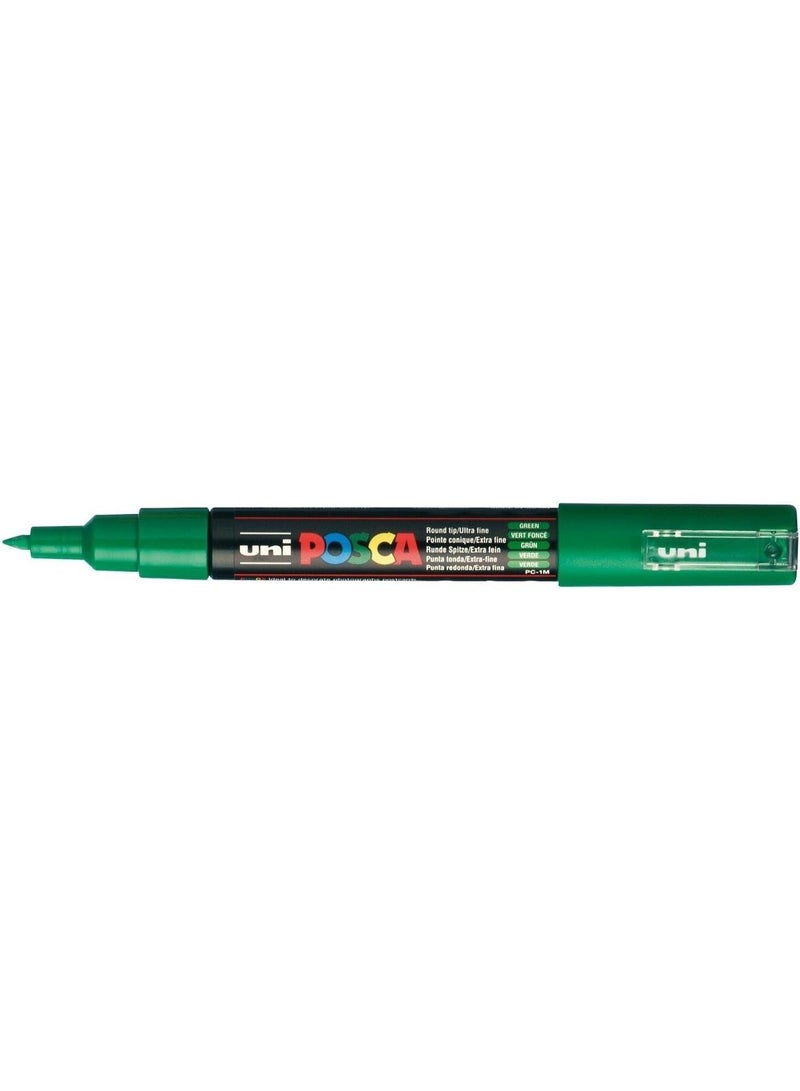 Posca Paint Marker, PC-1M Extra Fine tip, Green