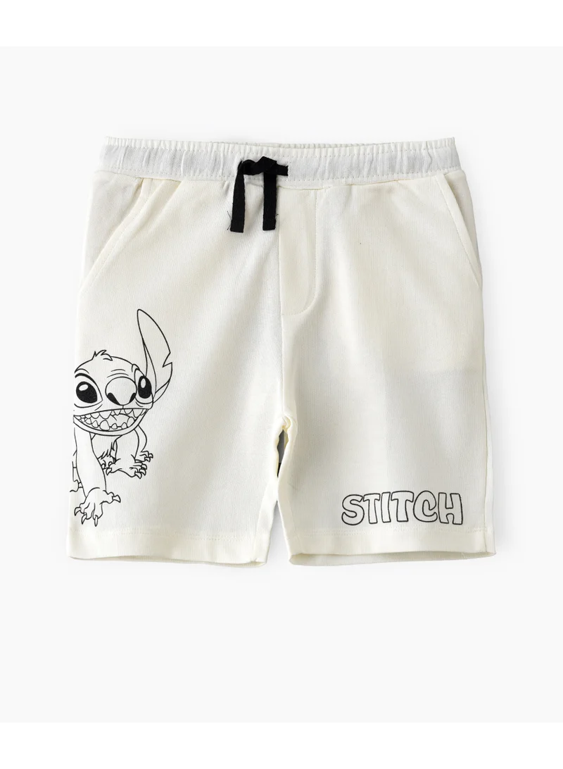 ديزني Disney Boys Cotton Jersey Shorts with Elastic Waist and Straight Hemline | Above Knee Shorts for Kids