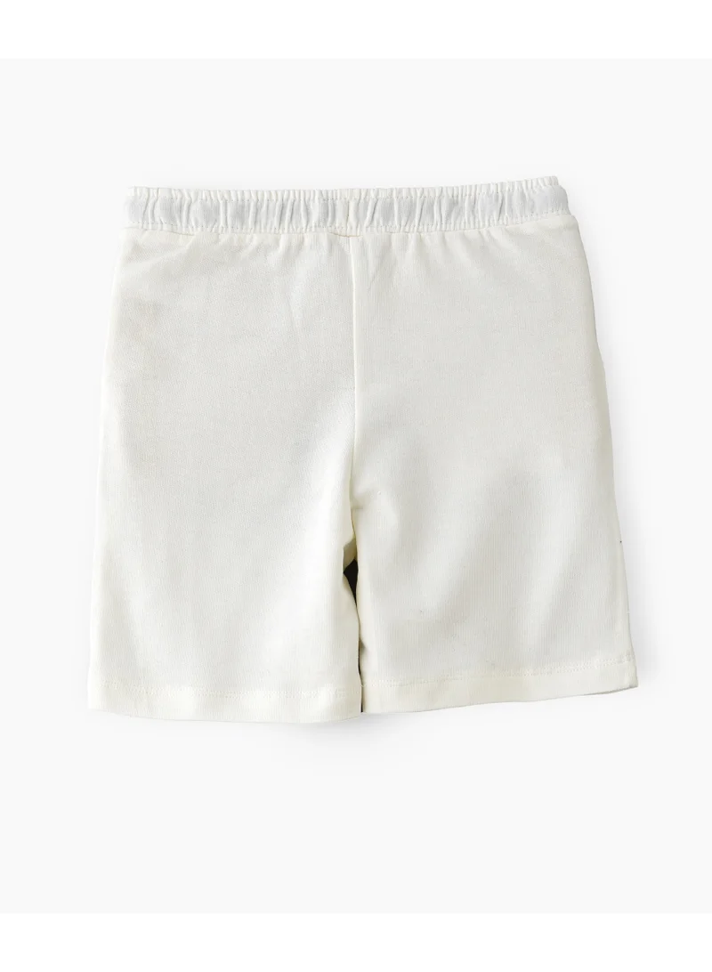 ديزني Disney Boys Cotton Jersey Shorts with Elastic Waist and Straight Hemline | Above Knee Shorts for Kids