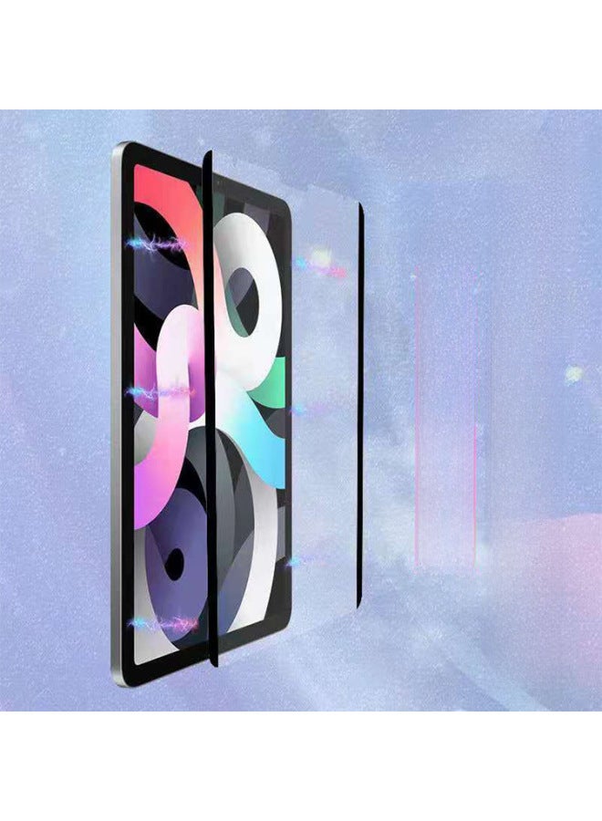 يدعم جهاز iPad 2024 اللوحي، فيلم ورقي مغناطيسي من Apple قابل للفصل للكتابة، فيلم واقٍ عالي الدقة غير لامع - اللون: 【إطار جديد مطور بأربعة إطارات】 فيلم يشبه الورق الممتص بالفراغ 【قابل للإزالة】 مجلد توصيل وتخزين 【غير لاصق】 مع العبوة - الأبعاد: iPad pro18/21 - 12.9 بوصة - Image 3